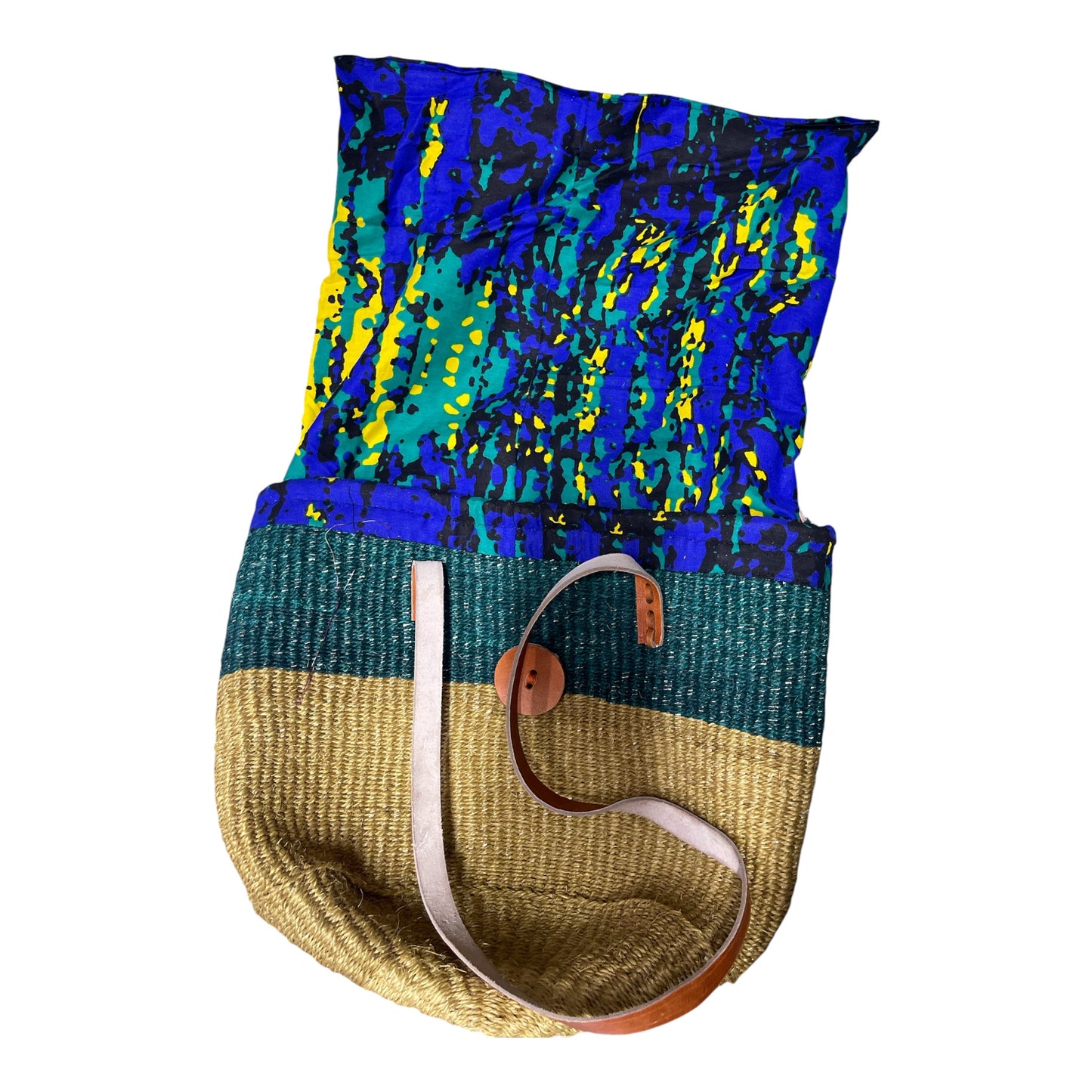 Mukami: Kiondo with Kitenge lining
