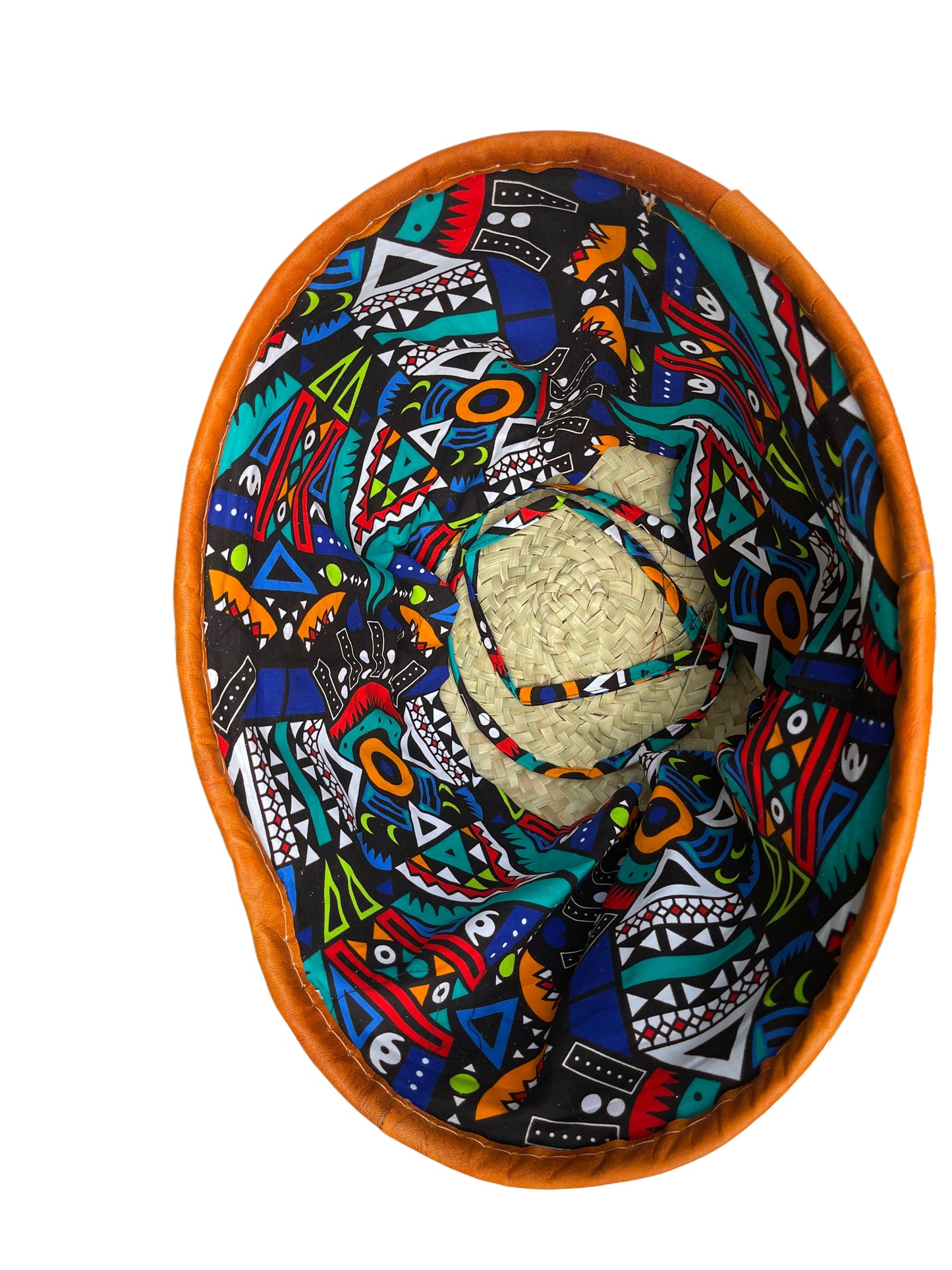 Mandi: Makuti basket with Kitenge lining
