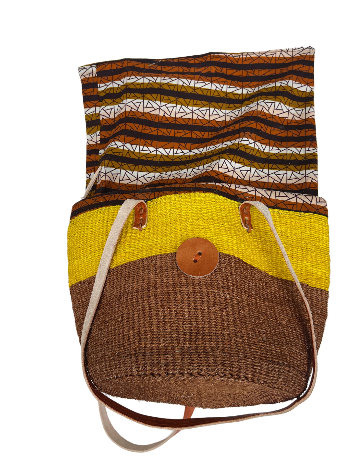 Mukami: Kiondo with Kitenge lining