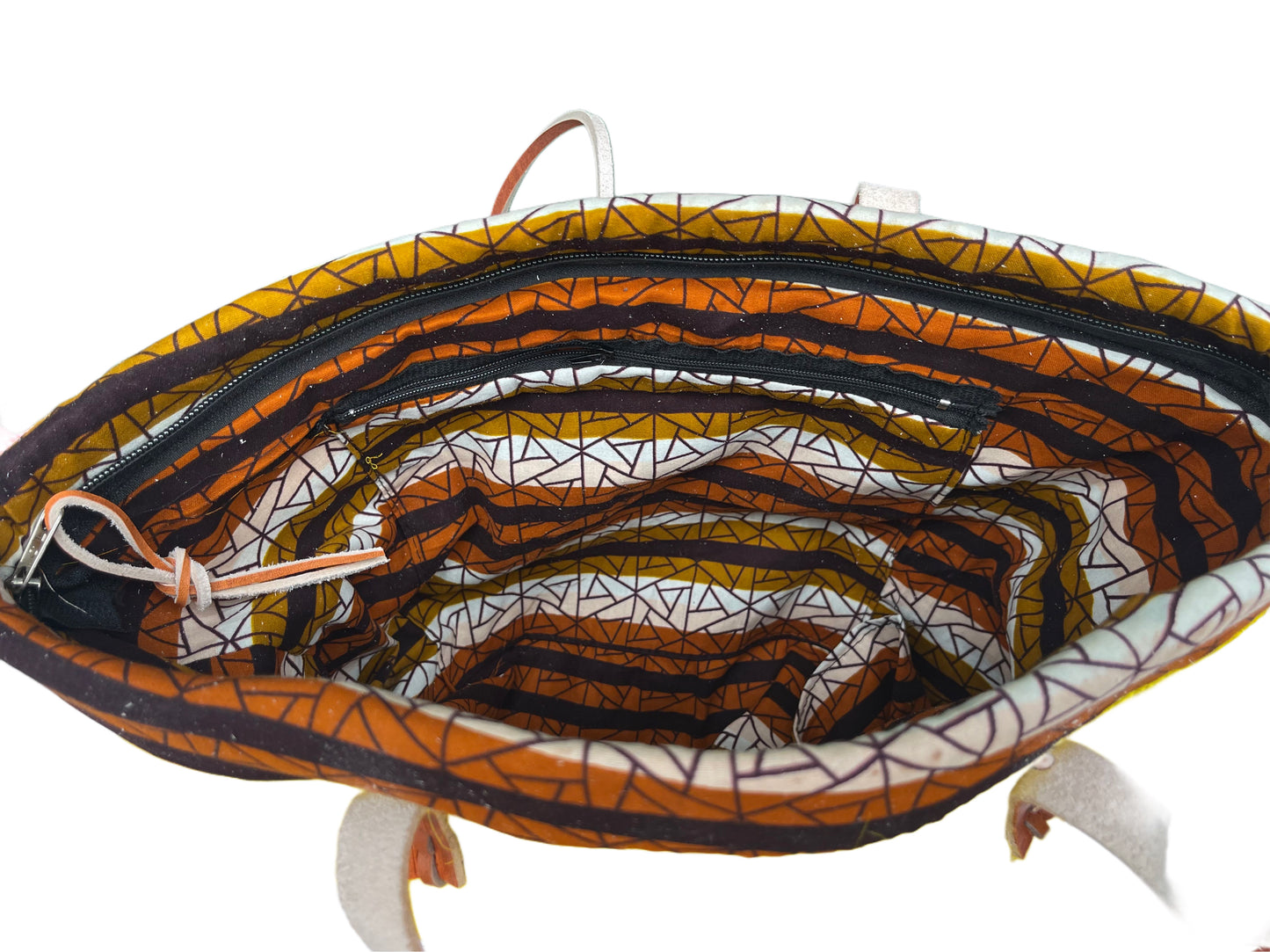 Mukami: Kiondo with Kitenge lining
