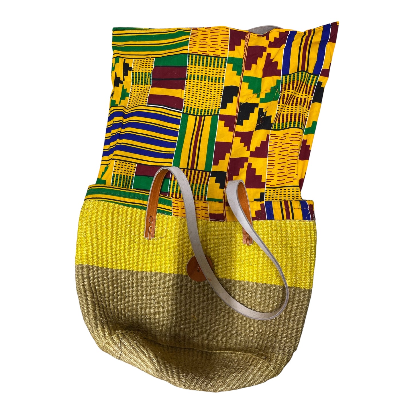 Mukami: kiondo with Kitenge lining