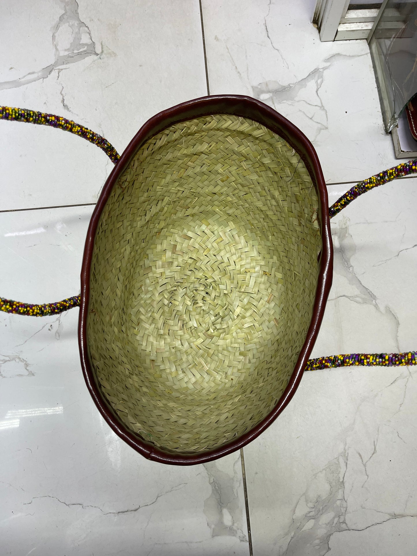 Makuti with beaded handles