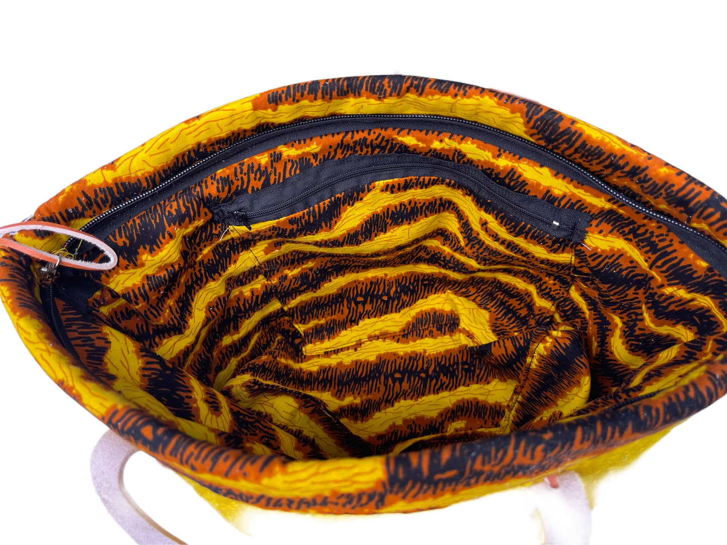 Mukami: Kiondo with Kitenge Lining