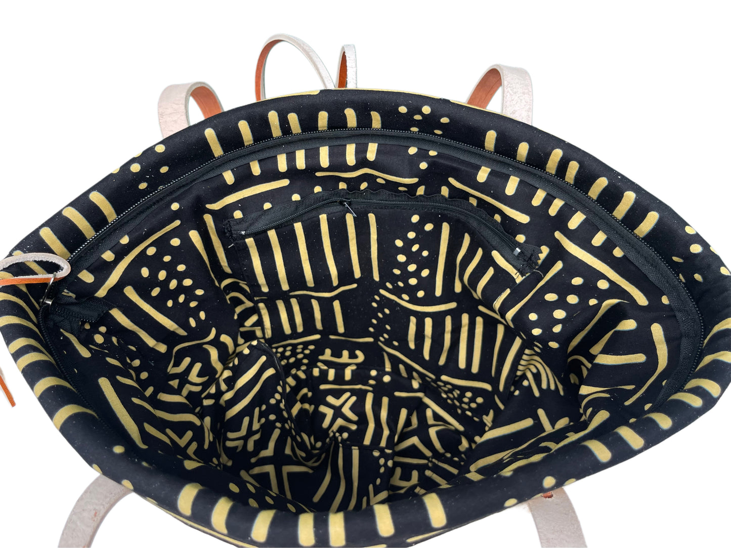Mukami: Kiondo with Kitenge Lining