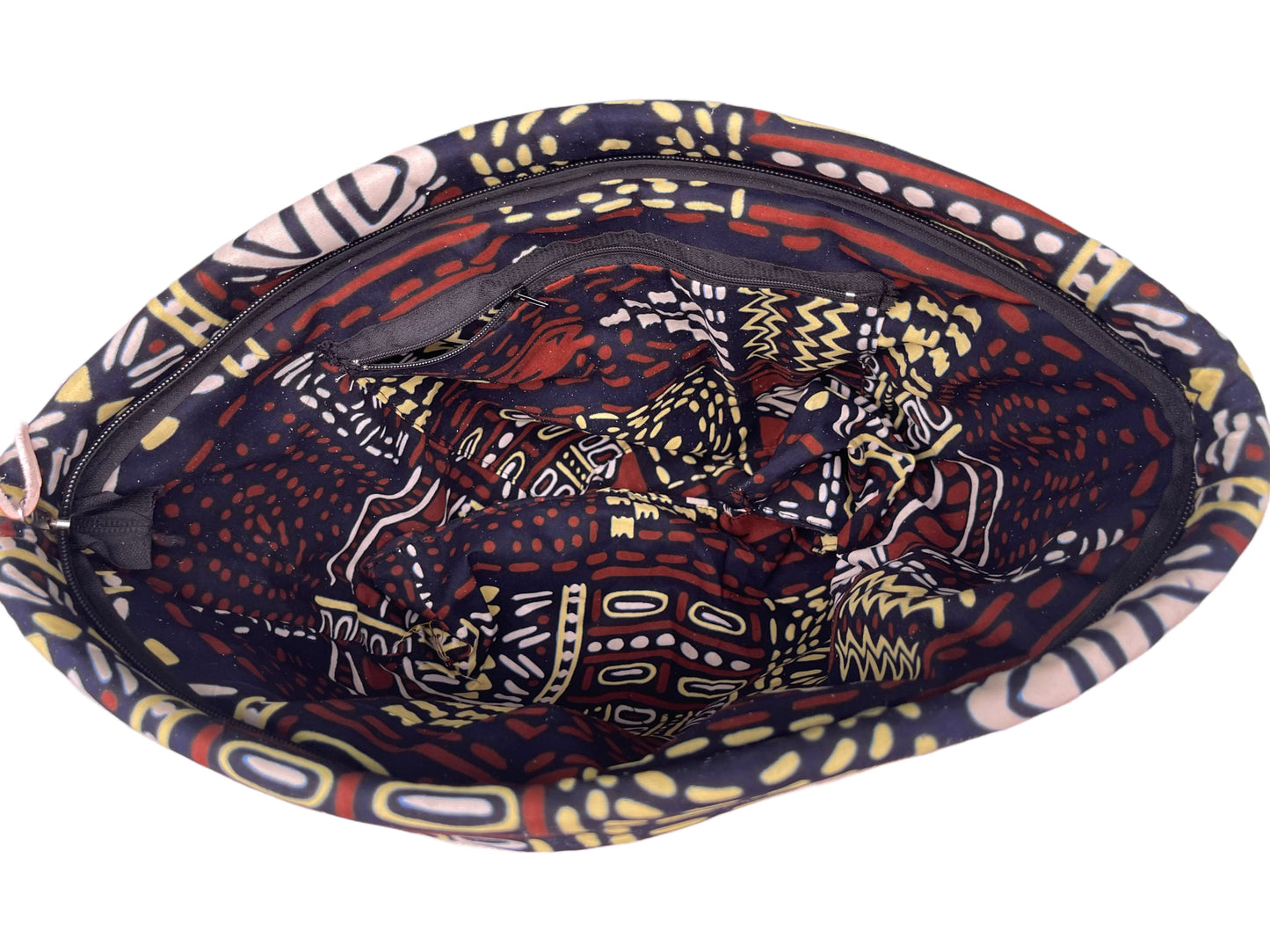 Mukami: Kiondo with Kitenge Lining