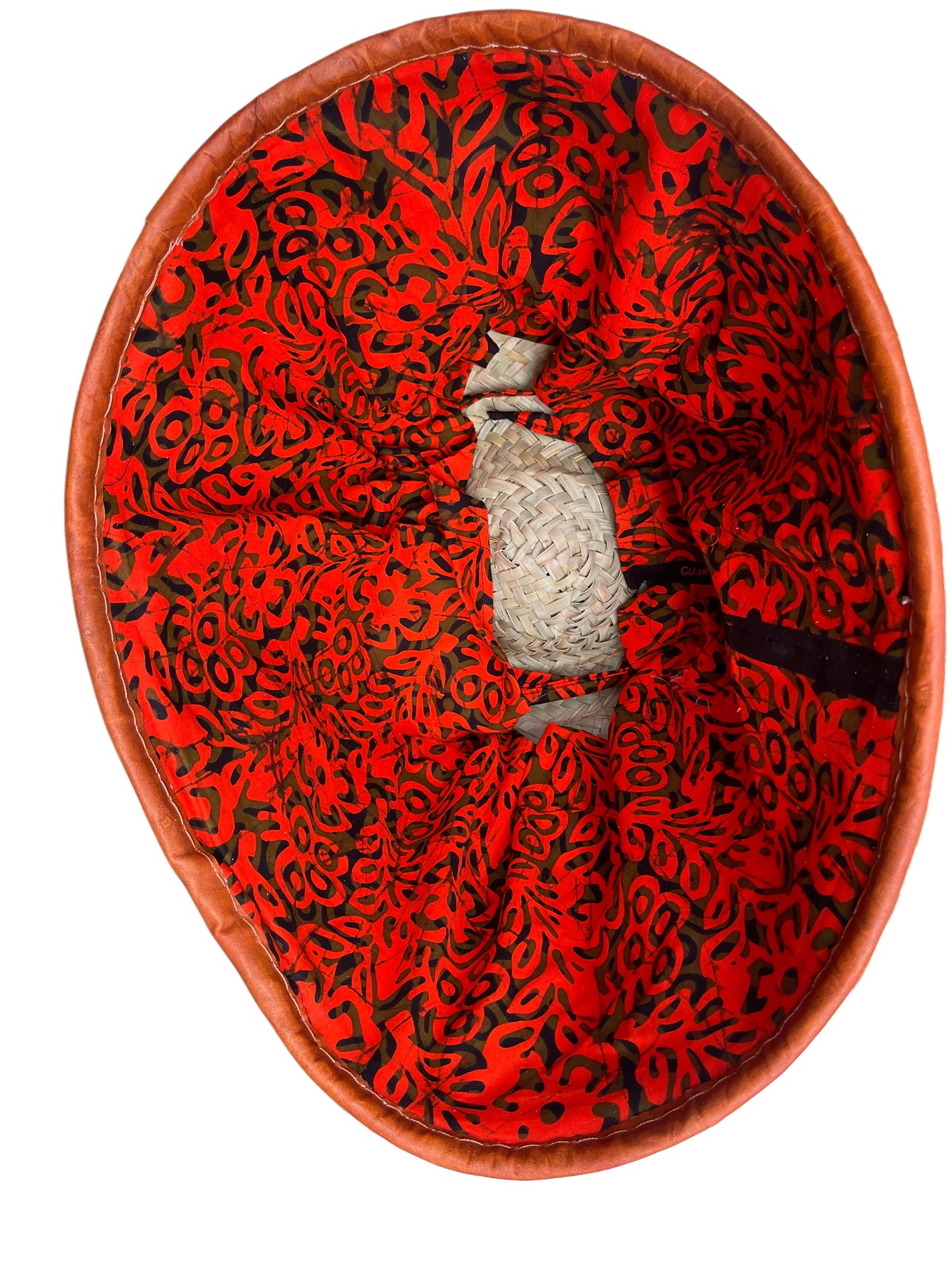 Mandy: Makuti basket with Kitenge lining