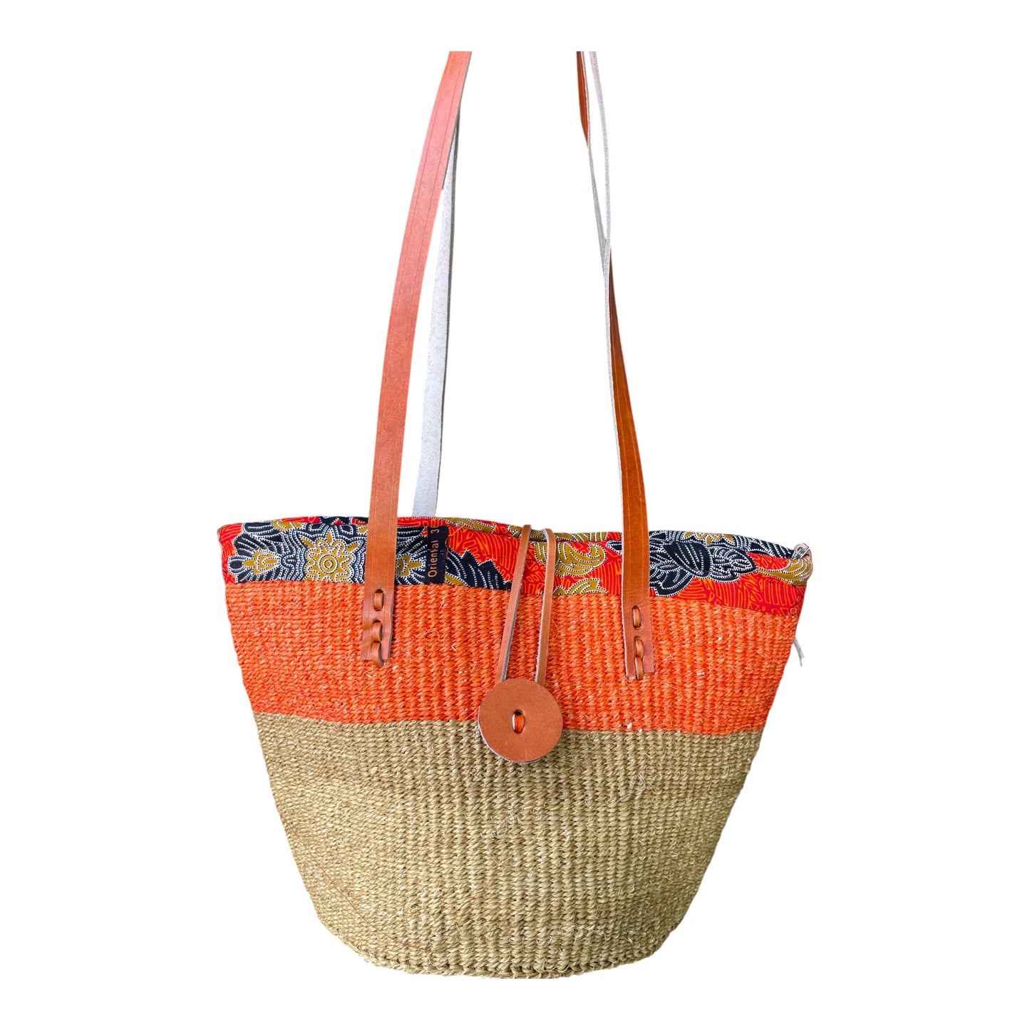 Mukami: Kiondo with kitenge lining