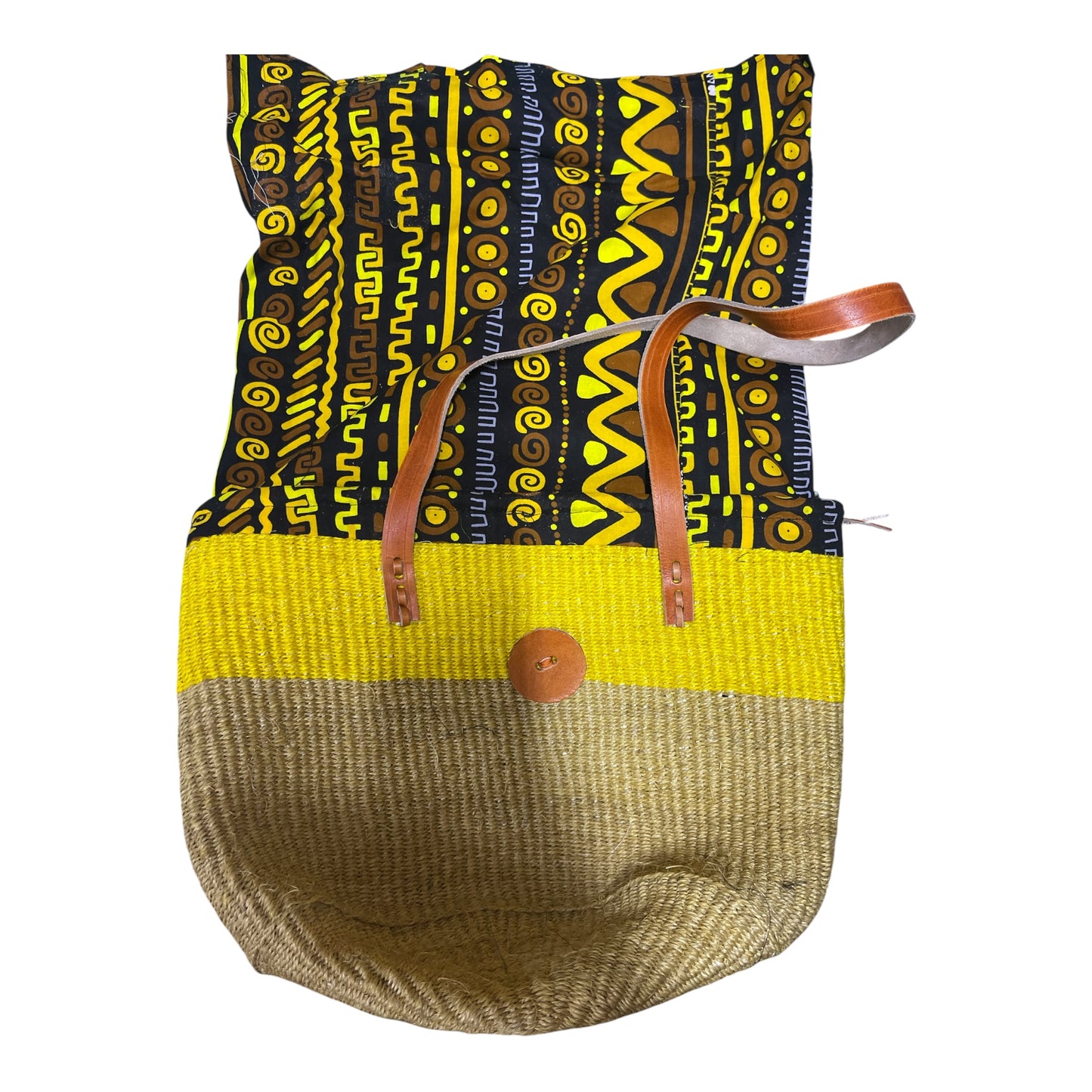 Mukami: Kiondo with kitenge lining