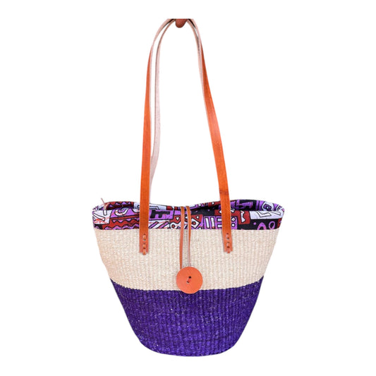Mukami: Kiondo with kitenge lining
