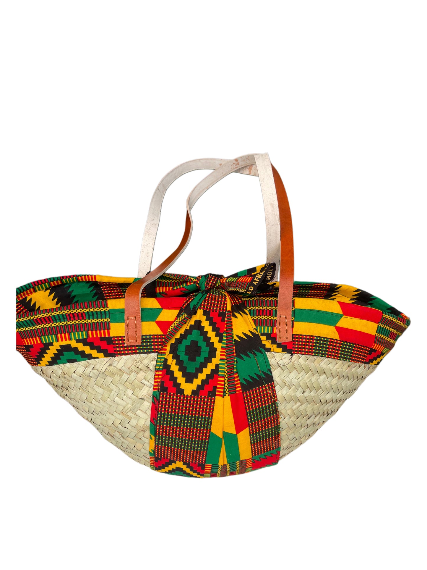 Makuti basket with Kitenge lining