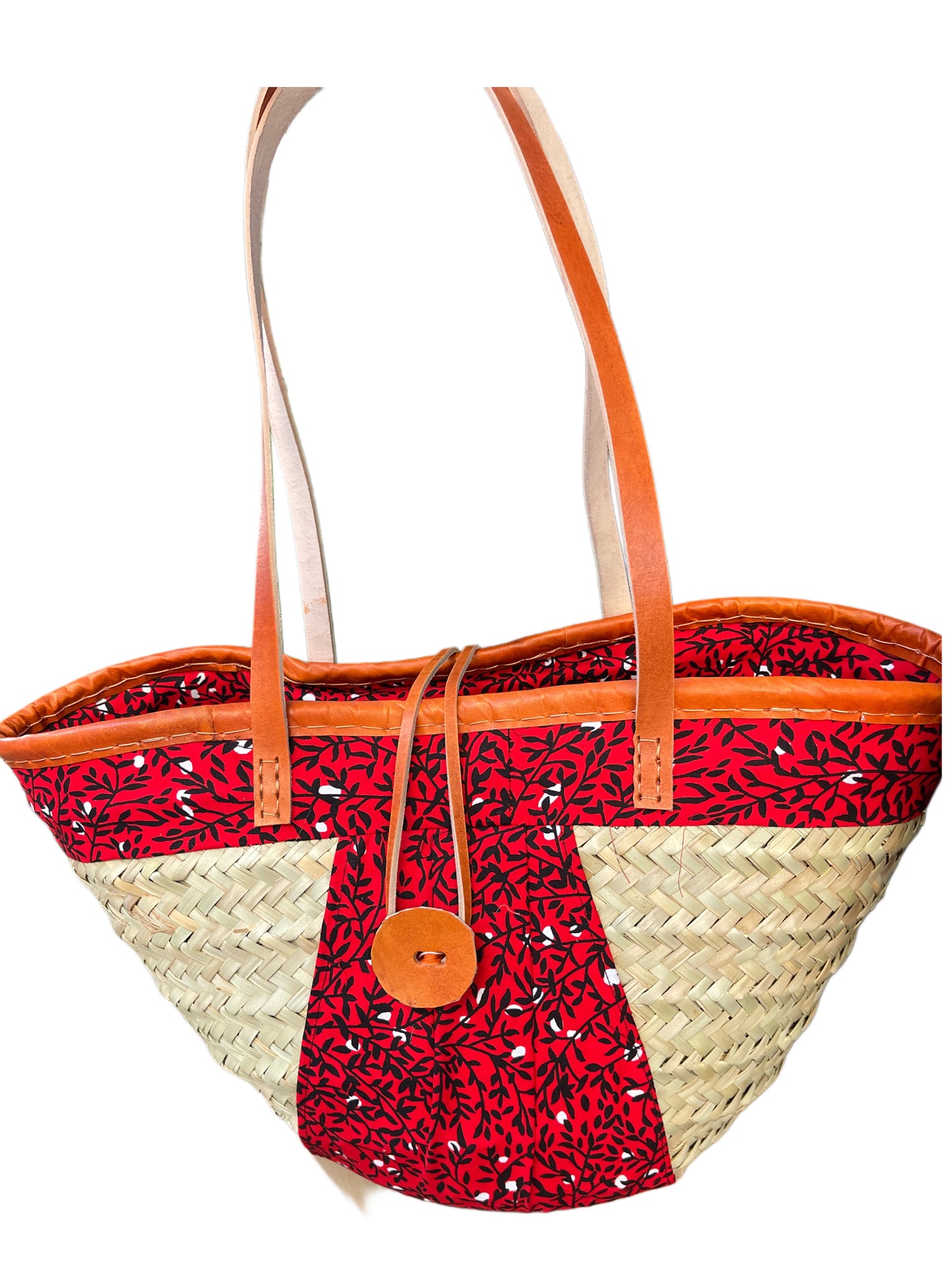 Mwini- Makuti basket with long handles