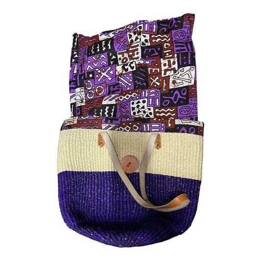 Mukami: Kiondo with kitenge lining