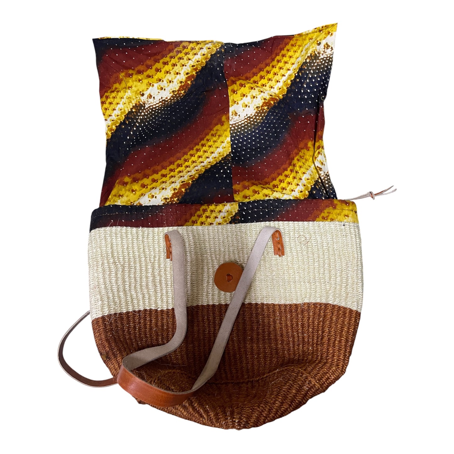 Mukami: Kiondo with kitenge basket