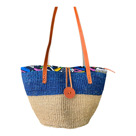 Mukami: Kiondo with kitenge lining