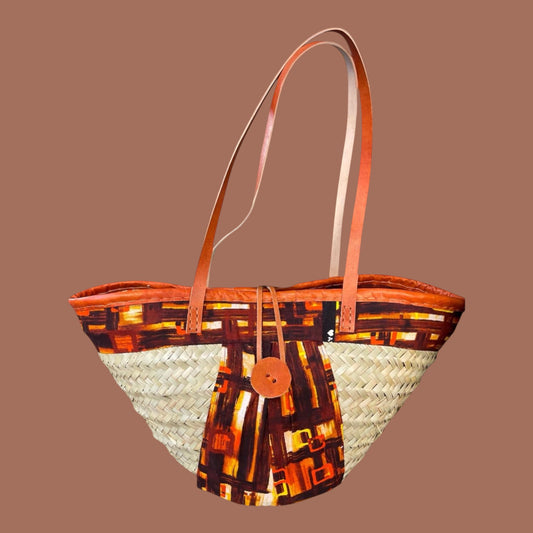 Mandy: Makuti with Kitenge lining