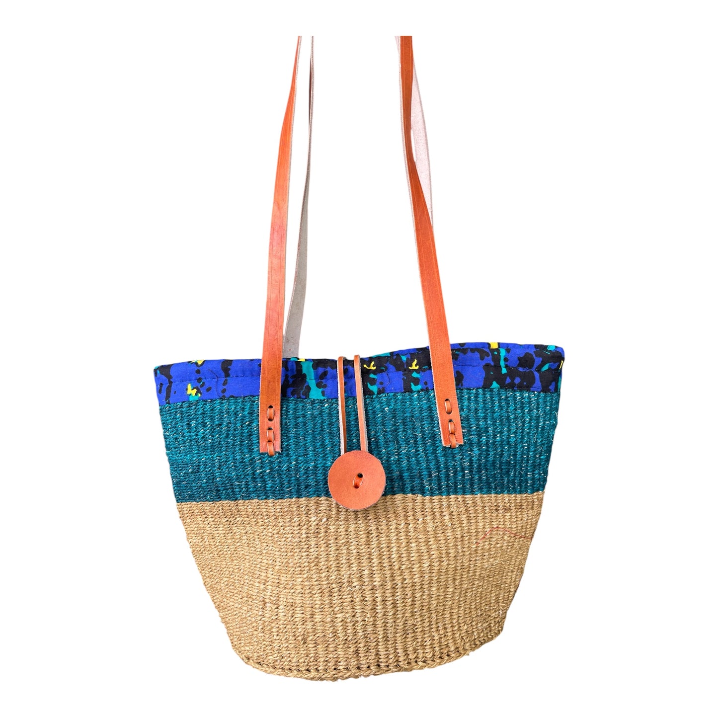 Mukami: Kiondo with Kitenge lining