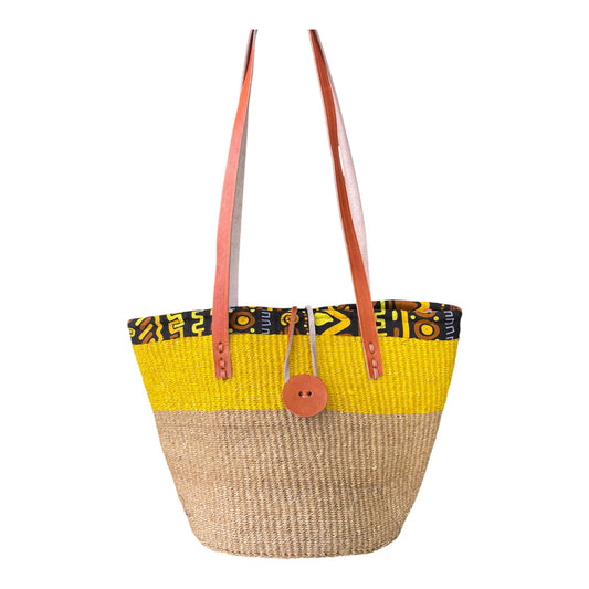 Mukami: Kiondo with kitenge lining