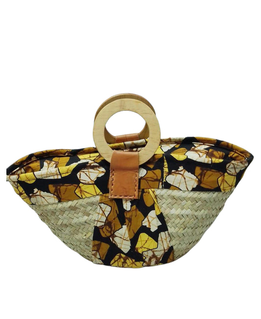 Makuti with Kitenge fabric