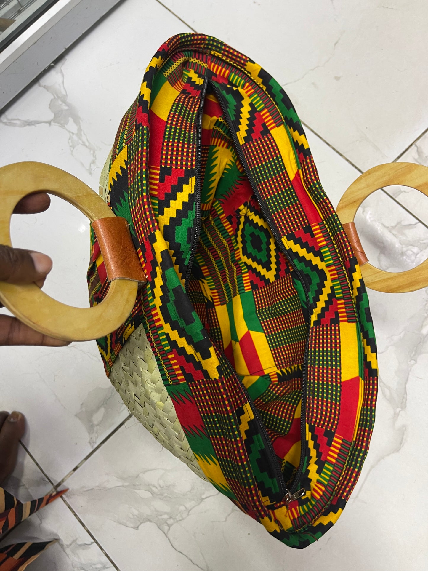 Makuti with Kitenge lining