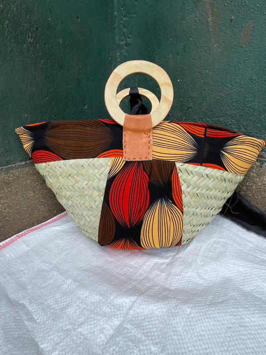 Makuti with Kitenge Fabric