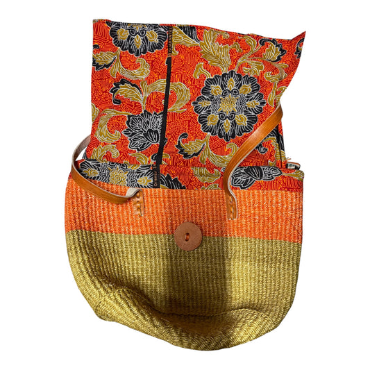 Mukami: Kiondo with kitenge lining