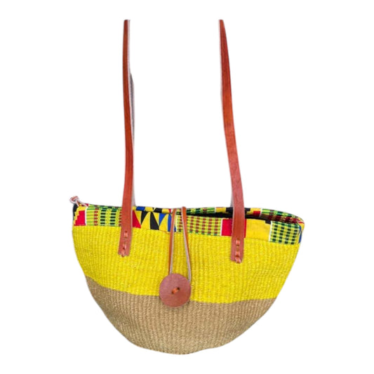 Mukami: Kiondo with kitenge lining
