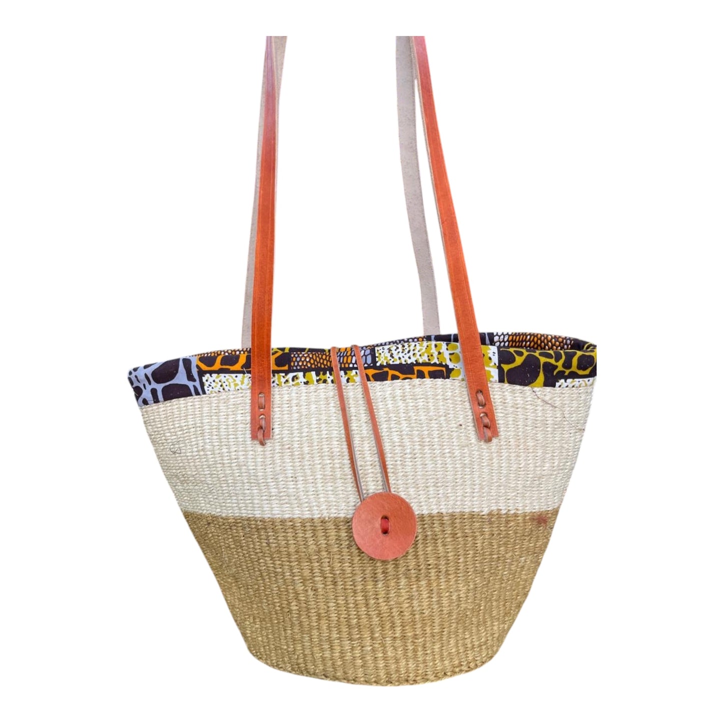 Mukami: Kiondo with kitenge lining