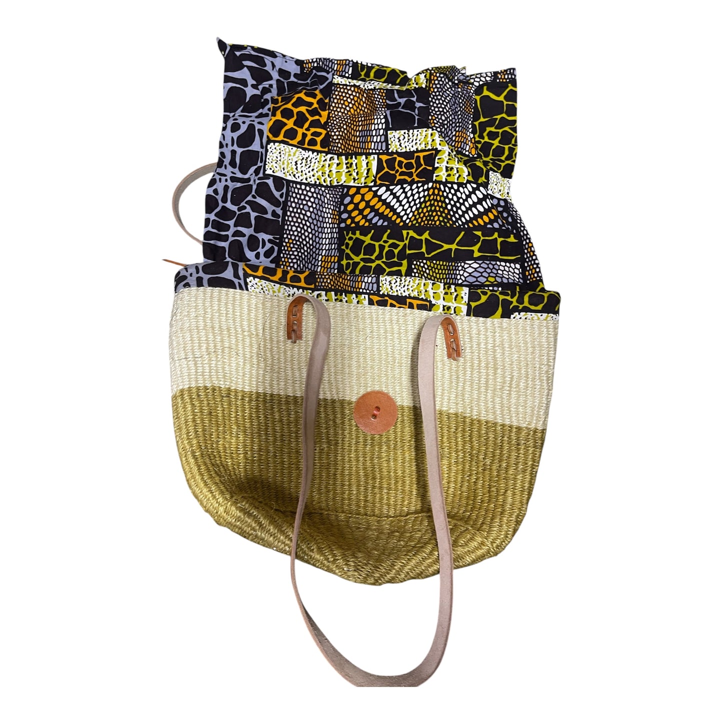 Mukami: Kiondo with kitenge lining