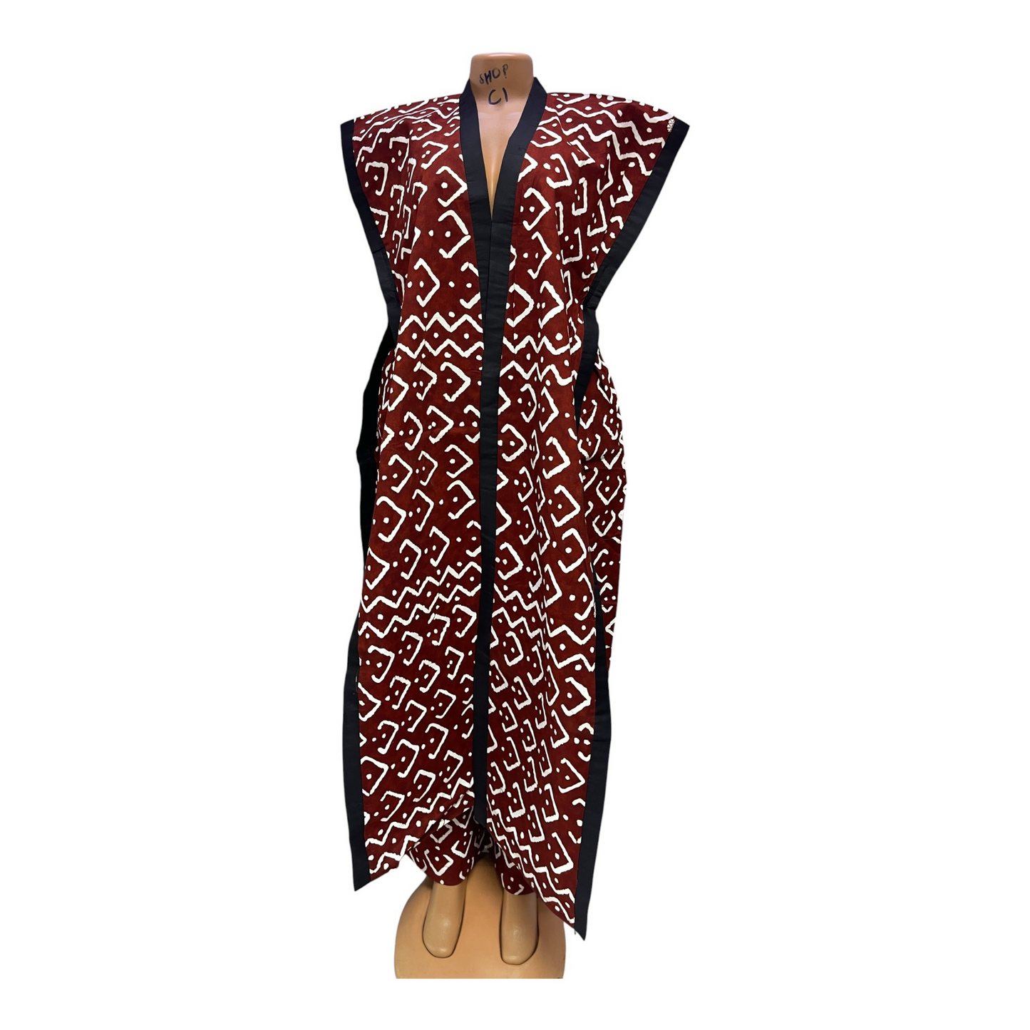Kimono+Palazo Kitenge Outfit