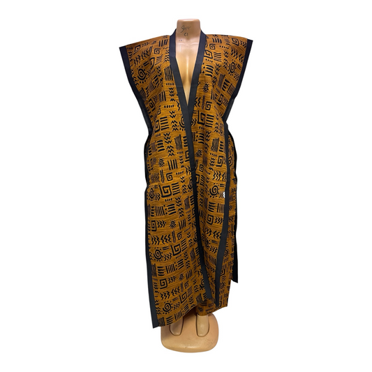 Kimono+Palazo Kitenge Outfit